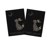 Pokemon Card Sleeves Deck Shield - Cornice Nera / Moonlight & Umbreon - 64ct JP