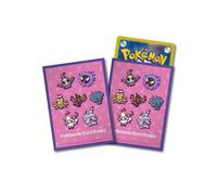 Pokemon Card Sleeves Deck Shield - Cornice Viola / yonayona Ghost - 64ct JP