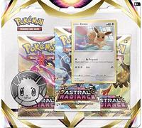 Pokemon Cards: SAS10 Astral Radiance 3pk Blister - Eevee