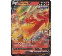 Pokémon Carta collezionabile: Blaziken V - 020/198 - Ultra Rare Sword & Shield: Chilling Reign Singles