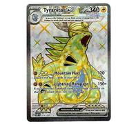 Pokémon - Carta da collezione - Tyranitar ex 211/197 - Fiamme di ossidiana - Ultra Rare - Full Art - 1 pezzo