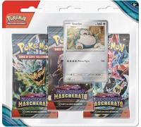POKEMON - CARTE TRIS PACCHETTI CREPUSCOLO MASCHERATO