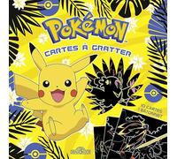 Pokémon Cartes à gratter Pikachu: Avec 10 cartes, 1 bâtonnet