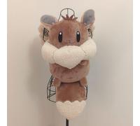 Pokemon Center Eevee Fluffy Plush Button Zaino Borsa Zaino Pocket Monster FS