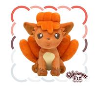 Pokemon Center Fit Vulpix Peluche Mascotte Giappone Ufficiale