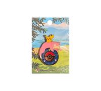 Pokémon Center Kagawa Pikachu & Slowpoke Logo Pin - New