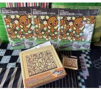 Pokemon Center LIMITED Damege Counter & Carrying Case & 3x Eevee Long Card Box