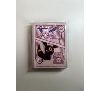 Pokémon Center Official 65x Sleeves TCG GCC Umbreon Espeon Buste Protettive