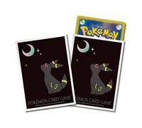 Pokemon Center Original Card Sleeves Moonlight E Blackie White Ver. GIAPPONE
