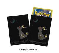 Pokemon Center Original Card Sleeves Premium Gloss Moonlight E Blackie GIAPPONE