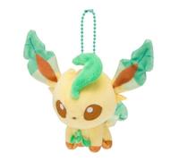 Pokemon Center Original Mocchiri Mascotte Pokemon Portachiavi Leafeon GIAPPONE
