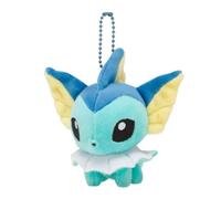 Pokemon Center Original Mocchiri Mascotte Pokemon Portachiavi Vaporeon GIAPPONE