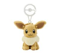 Pokemon Center Original Plush Mascotte Portachiavi Con Moschettone Eevee JAPAN