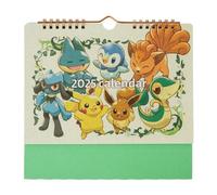 Pokemon Center Originale Cartolina Tavolo Calendario 2025 Stagionale Situazioni