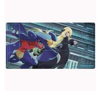 Pokemon Center Originale Gomma Tappeto Giochi Cynthia & Garchomp Japan Ufficiale