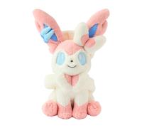 Pokemon Center Originale Sylveon Fluffy Hugging Peluche Giocattolo Comodo Ami...