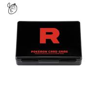 Pokemon Center Originale TCG Damage Counter Case Team Rocket sigillato in fab...