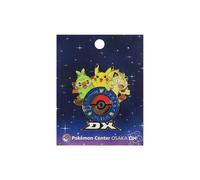 Pokémon Center Osaka DX Pikachu, Meowth & Grookey Logo Pin - New