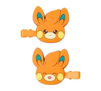 Pokemon Center Pawmi Bangs Hair Clip Set diverse espressioni