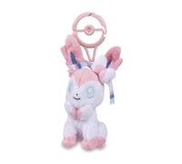 Pokemon Center Sylveon Adventure Partners - Portachiavi in peluche, Multicolore, Small