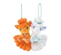 Pokemon Centrale Originale Magnetico Peluche Portachiavi Vulpix & Alolan