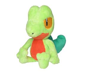 Pokemon Centro: Cuties seduti: Treecko Plush # 252 - Generazione 3-6 pollici