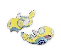 Pokemon Centro Pokémon: set di due pin: spille Pokémon Dunsparce e Dudunsparce