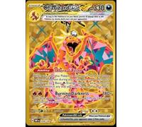 Pokemon - Charizard ex 228/197 - Fiamme di ossidiana - Iper Raro - Carta olografica dorata