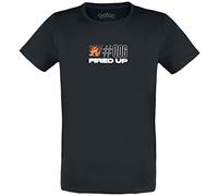 Pokémon Charizard Uomo T-Shirt Nero Regular