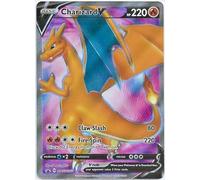 Pokemon - Charizard V - SWSH050 - Full Art - Black Star Promo - Carta olografica