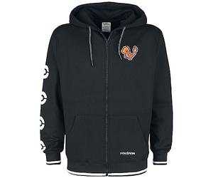 Pokémon Charmander Uomo Felpa Jogging Nero M 60% Cotone, 40% Poliestere Regular