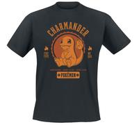 Pokémon Charmander Uomo T-Shirt Nero Regular XL Nero