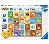 Pokémon Children's Jigsaw Puzzle Pokémon Faces (100 Pezzi Xxl) Ravensburger