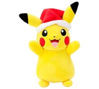 PKW - 8" Seasonal Plush (Holiday) Pikachu with Santa Hat - W4