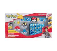 Pokemon Clip N Go Bandolier Promo Set - 5 cm personaggio di combattimento Pikachu & Sprigatito - 3 Poké Balls, cintura, borsa - Set di giocattoli per bambini 4+ - Prodotto ufficiale Pokémon per