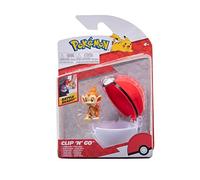 Pokemon - Clip 'n' Go - Chimchar & Poke Ball /Toys