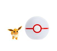 Pokémon Clip ‘N’ Go Eevee and Premier Ball Includes 2-Inch Battle Figure and P