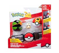 Pokémon Clip N Go Figura con Ball e Cintura