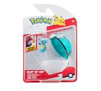 Pokemon Clip N Go Horsea 5.1cm Figura E Net Sfera
