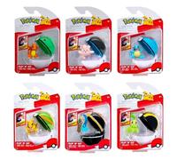 Pokémon Clip 'n' Go Minifigures Poké Balls ver. 22 Assortment (6)