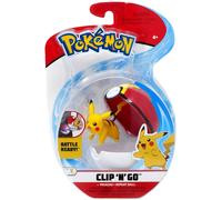Pokemon Clip 'N' Go Pikachu & Repeat Ball Figure Set