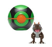Pokémon Clip 'N' Go Tyrunt and Dusk Ball - Include personaggio da battaglia da 5,1 cm e accessorio per palla del crepuscolo