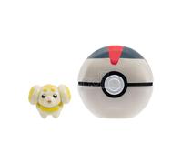 Pokémon Clip'n'Go Poké Balls Fidough & Timer Ball Jazwares