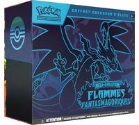 Pokémon : Cofanetto Allenatore Elite Mega-Evoluzione - Fiamme Fantasmagoriche del GCC Pokémon (1 Carta Promo completamente illustrata, 9 booster e accessori di gioco Premium)