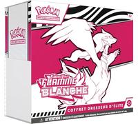 Pokémon: Cofanetto Allenatore Elite Scarlatto e Viola - Fiamma Bianca - Reshiram (1 Carta Promo Completamente Illustrata di Boreas, 9 Boosters e Accessori di Gioco Premium)