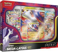 Pokémon : Cofanetto Mega Latias ex (1 carta promozionale lucida, 1 carta grande lenticolare e 4 booster) del GCC Pokémon