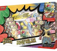 POKEMON Collezione Ascesa Eroica con Poster Premium Mega Lucario - PREVENDITA