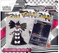 Pokemon Fuoco Bianco Collezione con Adesivi di Gothitelle ITA
