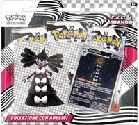 Pokemon Fuoco Bianco Collezione con Adesivi di Gothitelle ITA