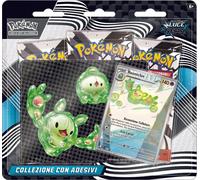 Pokemon ITA Luce Nera Collezione con Adesivi di Reuniclus ITA